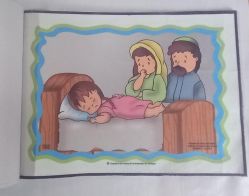 Filha de Jairo (Livro de Pano)