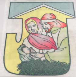 J-E-S-U-S Flanelógrafo