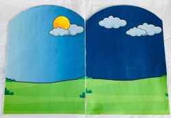 Luva Cenário Campo Dia-Noite