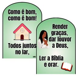 Luva Como é bom todos juntos no lar