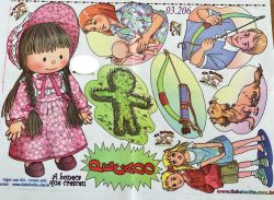 Boneca que Cresceu Flanelografo