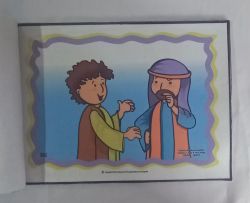 Natanael não acreditou (Livro de Pano)