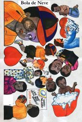 Bola de Neve Flanelógrafo