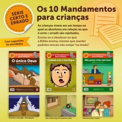 KIT Os 10 Mandamentos