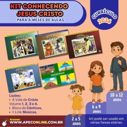 -KIT Conhecendo Jesus Cristo