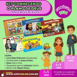 -KIT Conhecendo o Plano de Deus