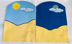 Luva Cenário Deserto Dia-Noite