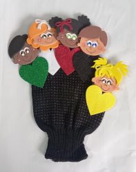 Luva da Salvação Corações