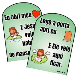 Luva Jesus no coração (eu abri)