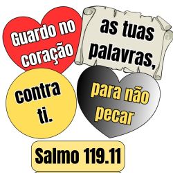 Versículo Salmo 119.11