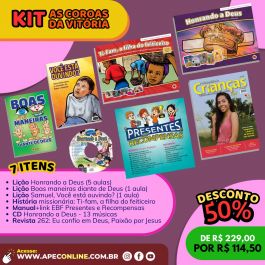 KIT As Coroas da Vitória 