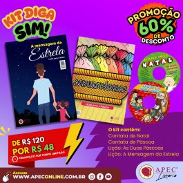 KIT 60% Diga Sim!