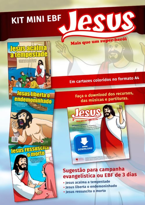 -Jesus Mais que um Super Herói (Mini EBF 3 dias)