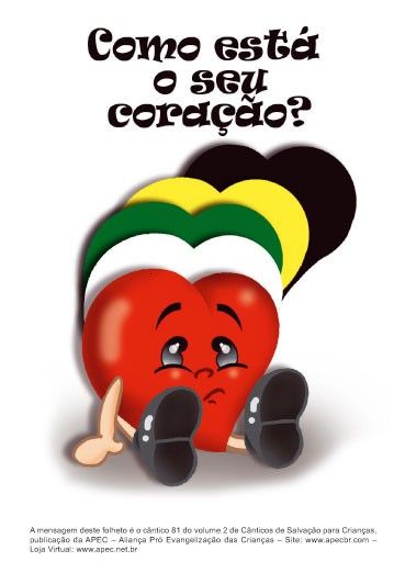 Folheto Como está o seu coração? (50 un)