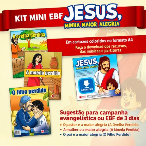 Jesus Minha Maior Alegria (Mini EBF 3 dias)