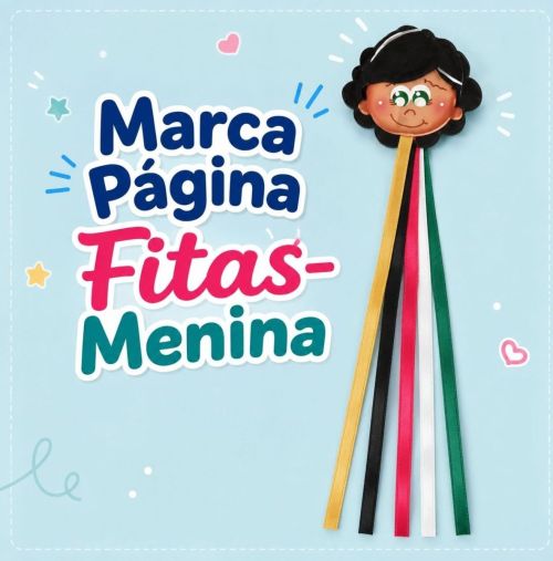Marca Página Fitas LSP Menina