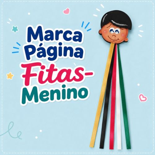 Marca Página Fitas LSP Menino