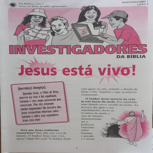 Fl 06- Jesus está vivo! (50 un) Pequeno